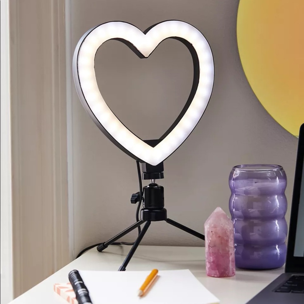 ❤️ shaped ring light